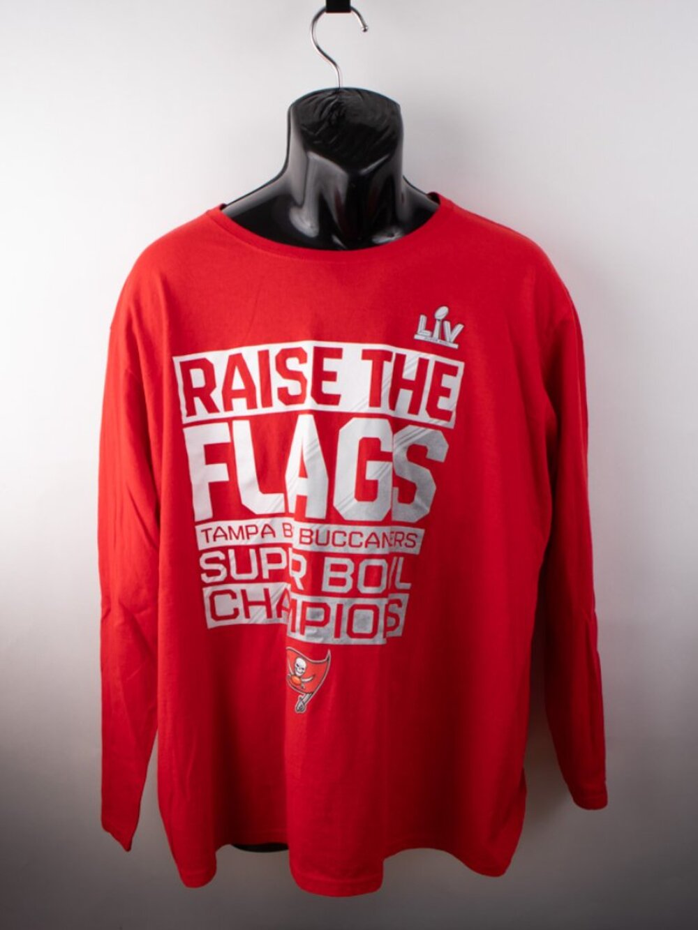 Fanatics Tampa Bay Buccaneers Superbowl Champions Men's 3XL Long Sleeve T-Shirt